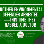 Another Environmental Defender Arrested — This Time They Nabbed a Doctor
