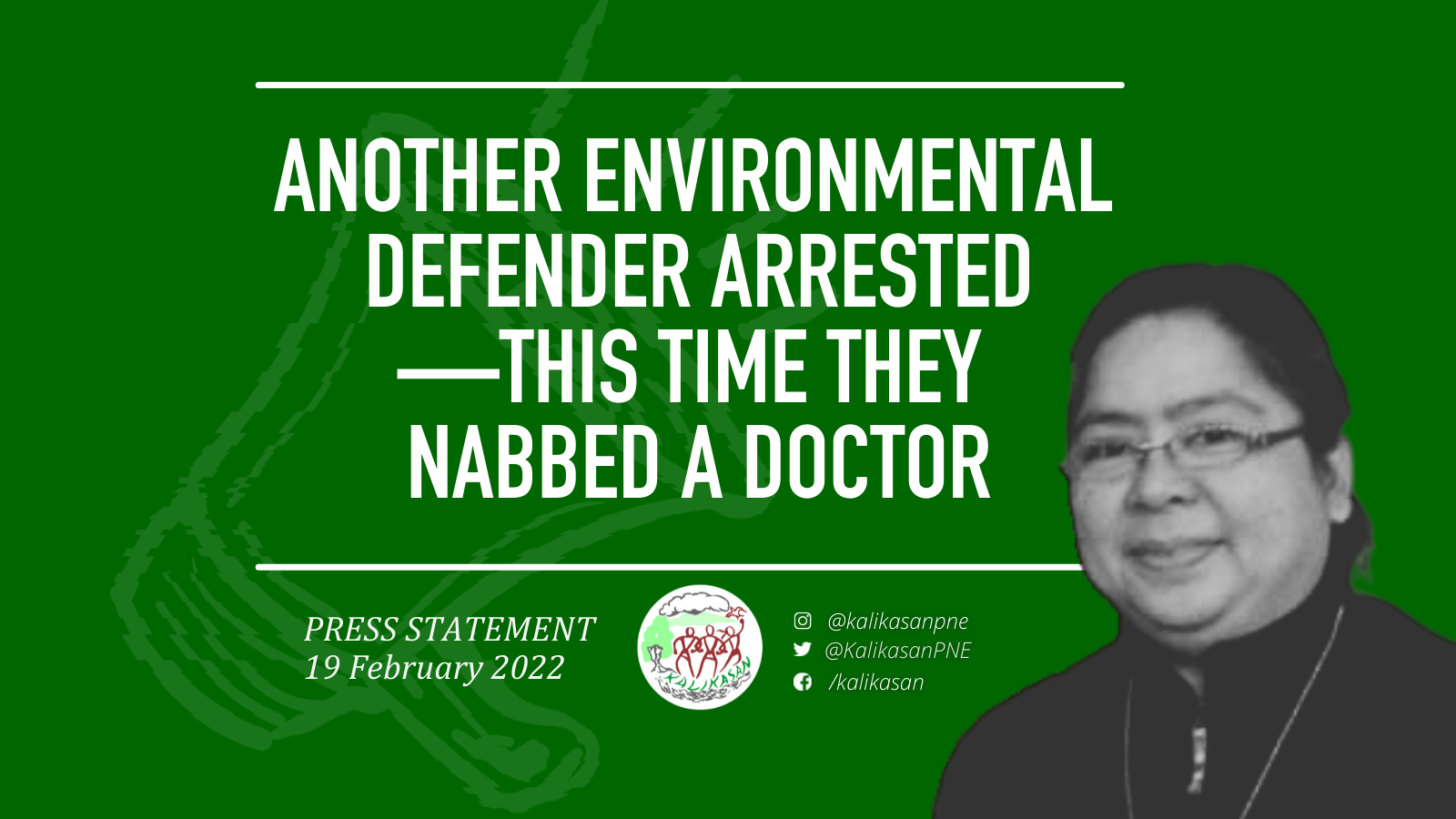 Another Environmental Defender Arrested — This Time They Nabbed a Doctor