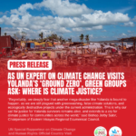 As UN expert on climate change visits Yolanda’s ‘ground zero’, green groups ask: where is climate justice? 