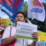 IN PHOTOS: Kalikasan joins calls outside HOR to impeach Sara Duterte