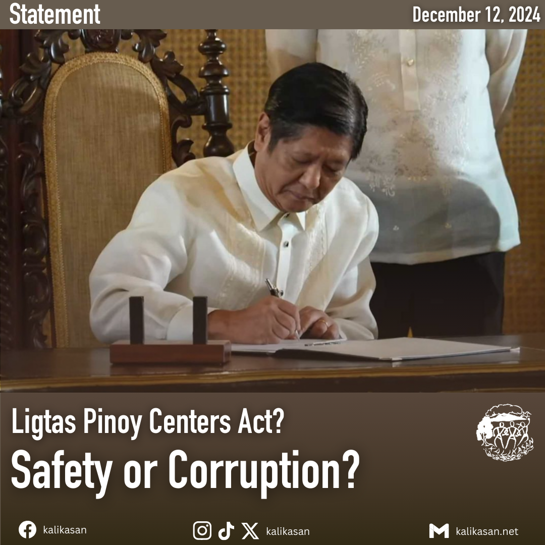 Ligtas Pinoy Centers Act: Safety or Corruption?