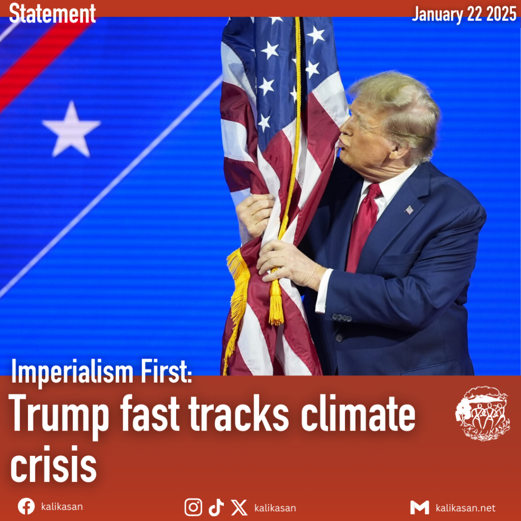 Imperialism first: Trump fast tracks climate crisis