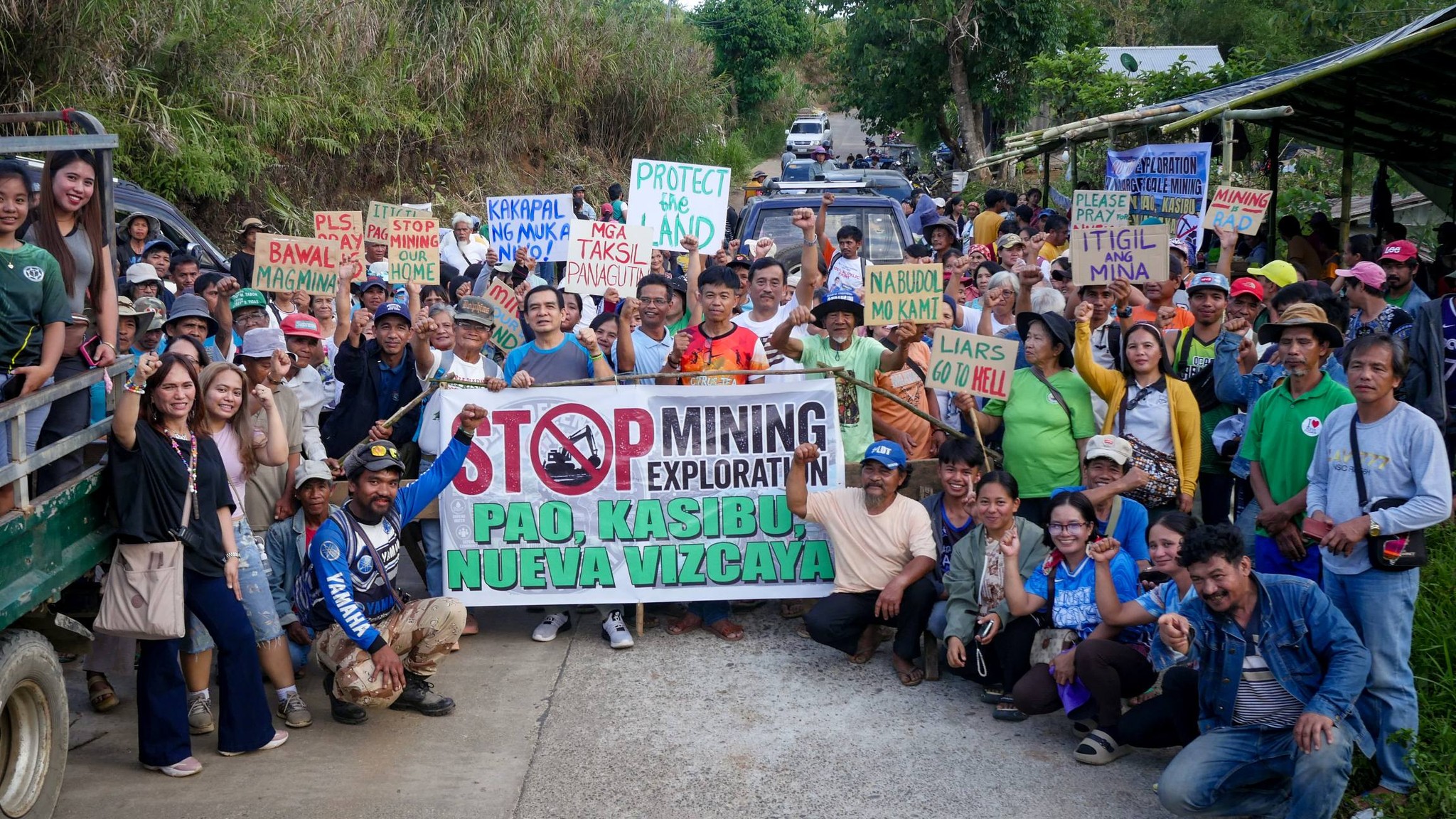 KALIKASAN PNE STANDS WITH THE PEOPLE’S BARRICADE IN KASIBU AGAINST NORTH LUZON MINERAL RESOURCES CORPORATION